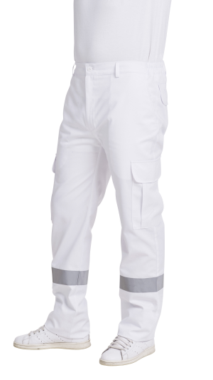 PANTALON BLANC VENTRE PLAT SANS POCHE TAILLE 2 (40/42) - Aesthetic Paris  distributeur et grossiste de matériel esthétique